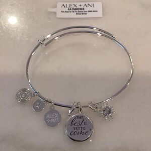 Alex and Ani Silver “The Best is Yet to Come” Bracelet, Brand New